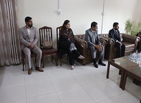 Manager IR/QEC, Ms. Mahwash Imran was selected by QAA of HEC (Islamabad) as a Review Panel member for conducting Institutional Performance Evaluation (IPE) Review Visit of Poonch University, Rawlakot, Azad Kashmir in November, 2022. During this 3 day visit as a Reviewer, she assessed the documents consisting of 11 standards of IPE, University Portfolio Report (UPR) and University Wide data of Poonch University. She also visited the facilities including library, classrooms, labs, etc., and held interactions with Students, Faculty, Deans, Chairpersons, HODs of Academic and Administrative units, Registrar and the Vice Chancellor of Poonch University.